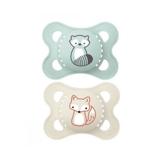Mam Chupete Silicona Original Matt R 2 a 6 Meses 2uds