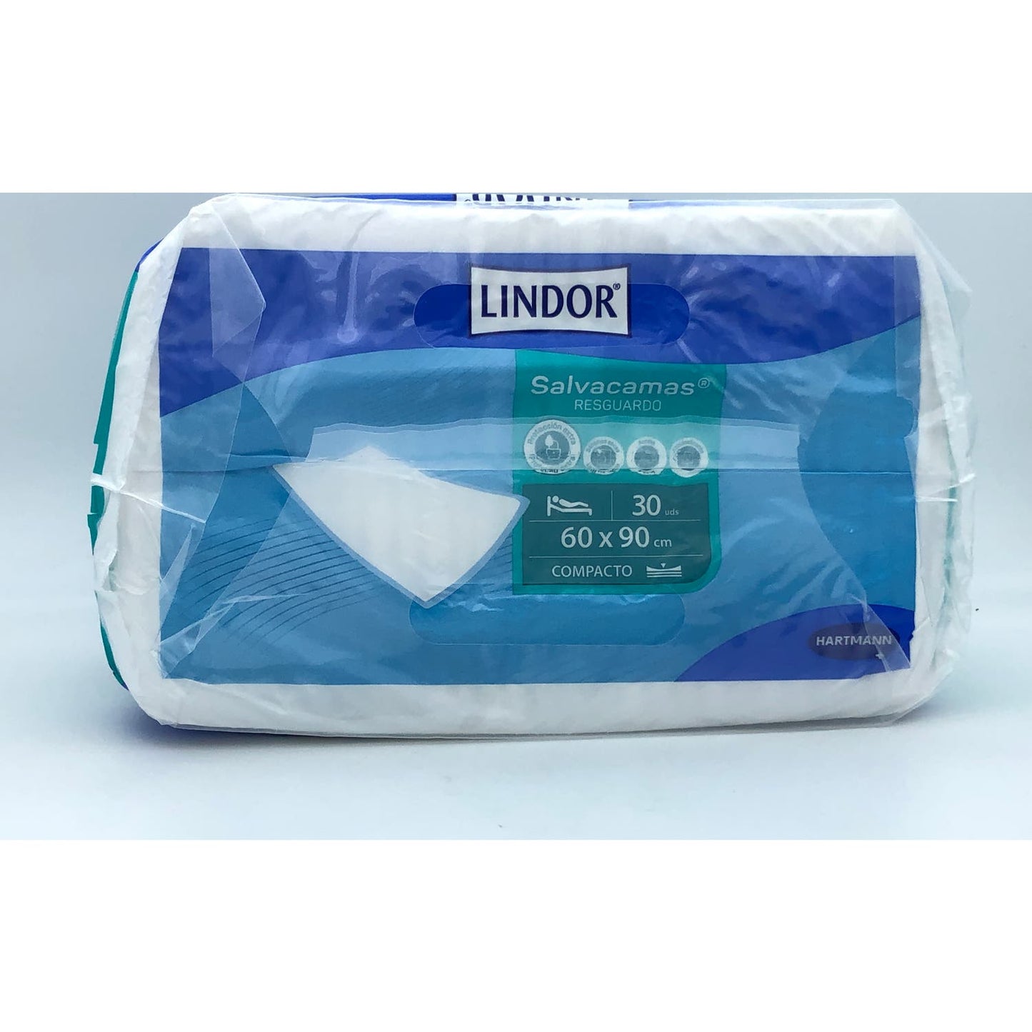 Lindor Salvacamas Antideslizante 60x90cm 30uds