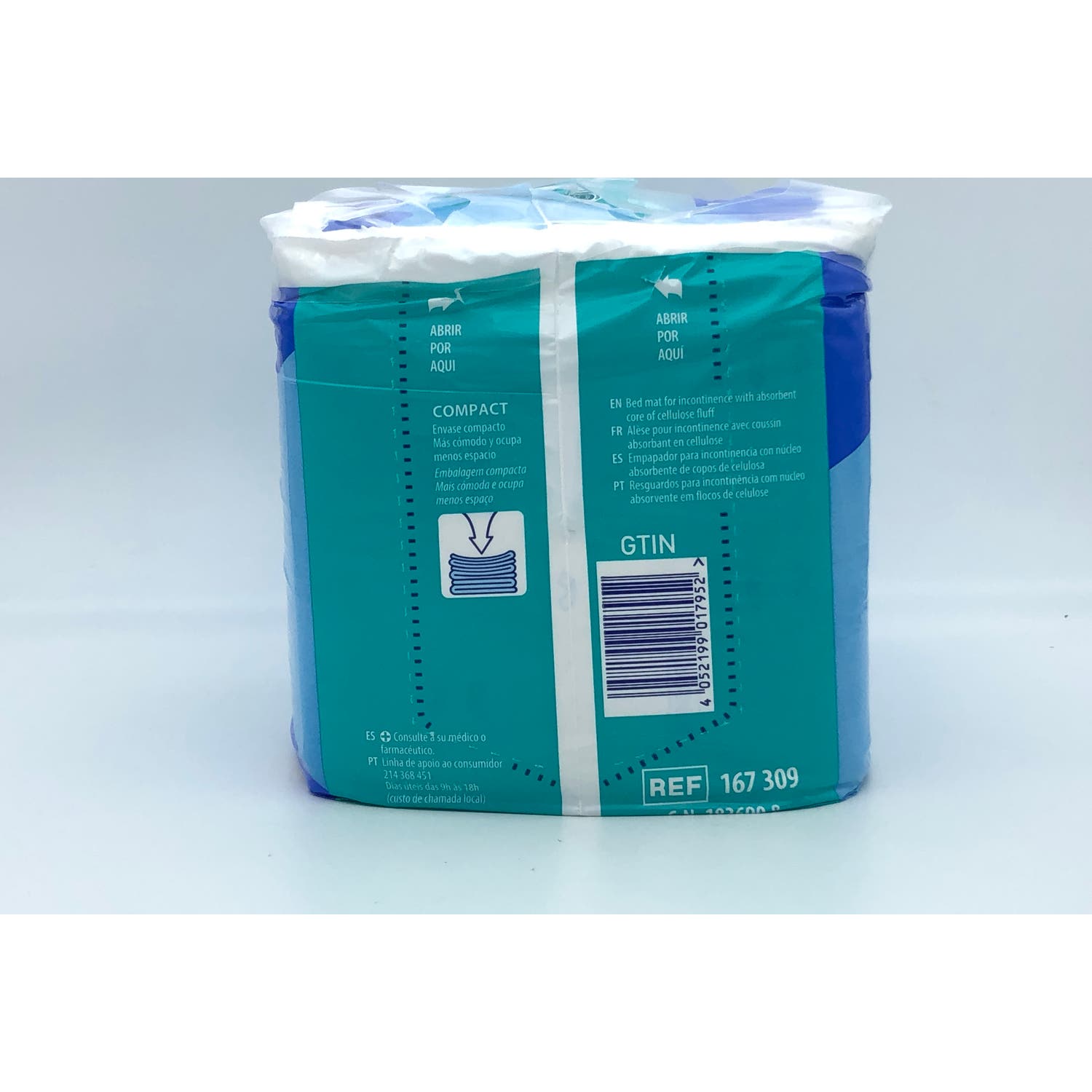 Lindor Salvacamas Antideslizante 60x90cm 30uds