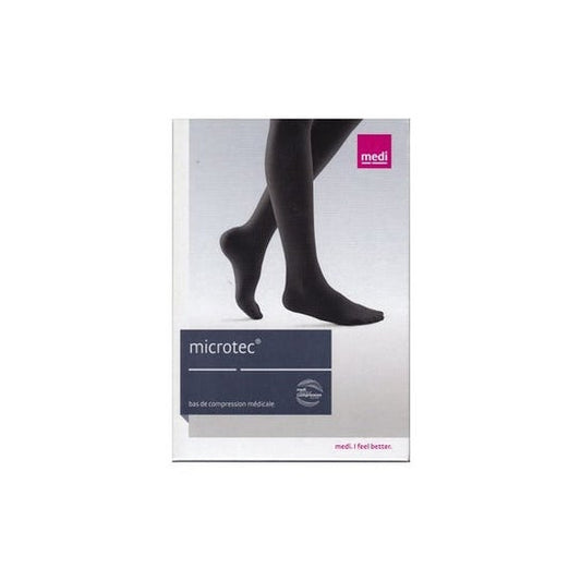 Mediven B/Microtec 20 fem Tarro negro L M