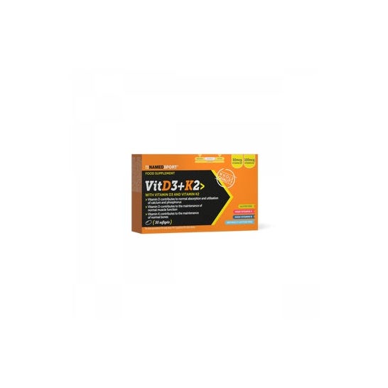 Named Sport Vit D3 + K2 30 Perlas