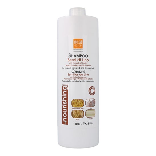 Ever Ego Italy Nourishing Semillas de Lino Champú 1000ml