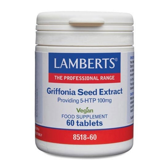Lamberts Extracto de Semillas de Grifonnia 5-HTP 100mg 60comp