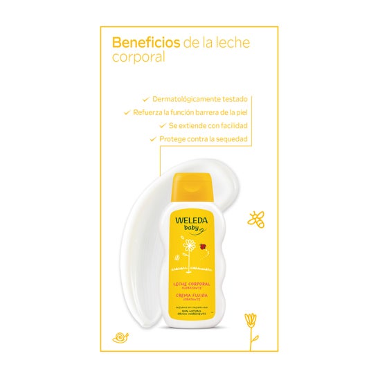 Weleda Baby Leche Corporal de Caléndula 200ml