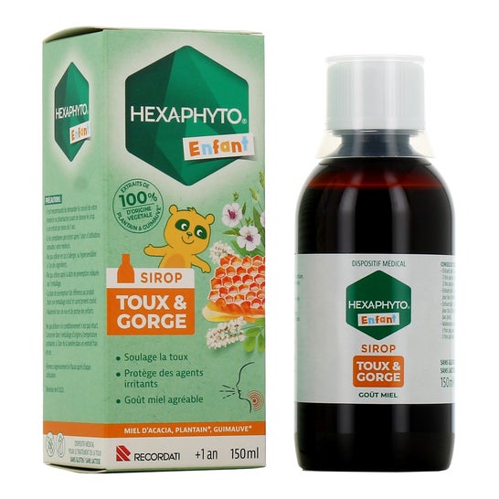 Hexaphyto Jarabe Infantil Tos & Garganta 150 ml