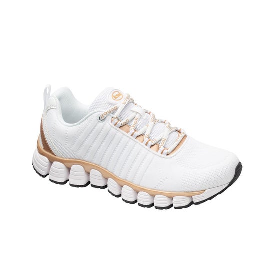 Scholl Zapatos Deportivos Galaxy Sporty Blanco Bronce 37 1 Par
