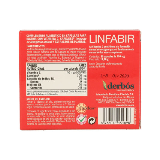 Derbos Linfabir 30Caps