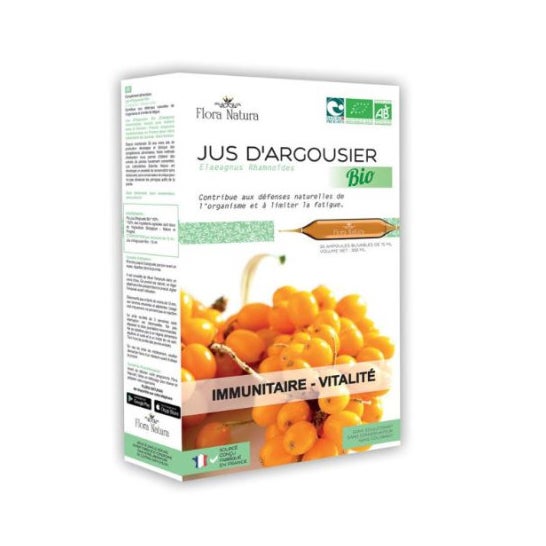 Flora Natura Zumo de Espino Amarillo Bio 20x15 ml