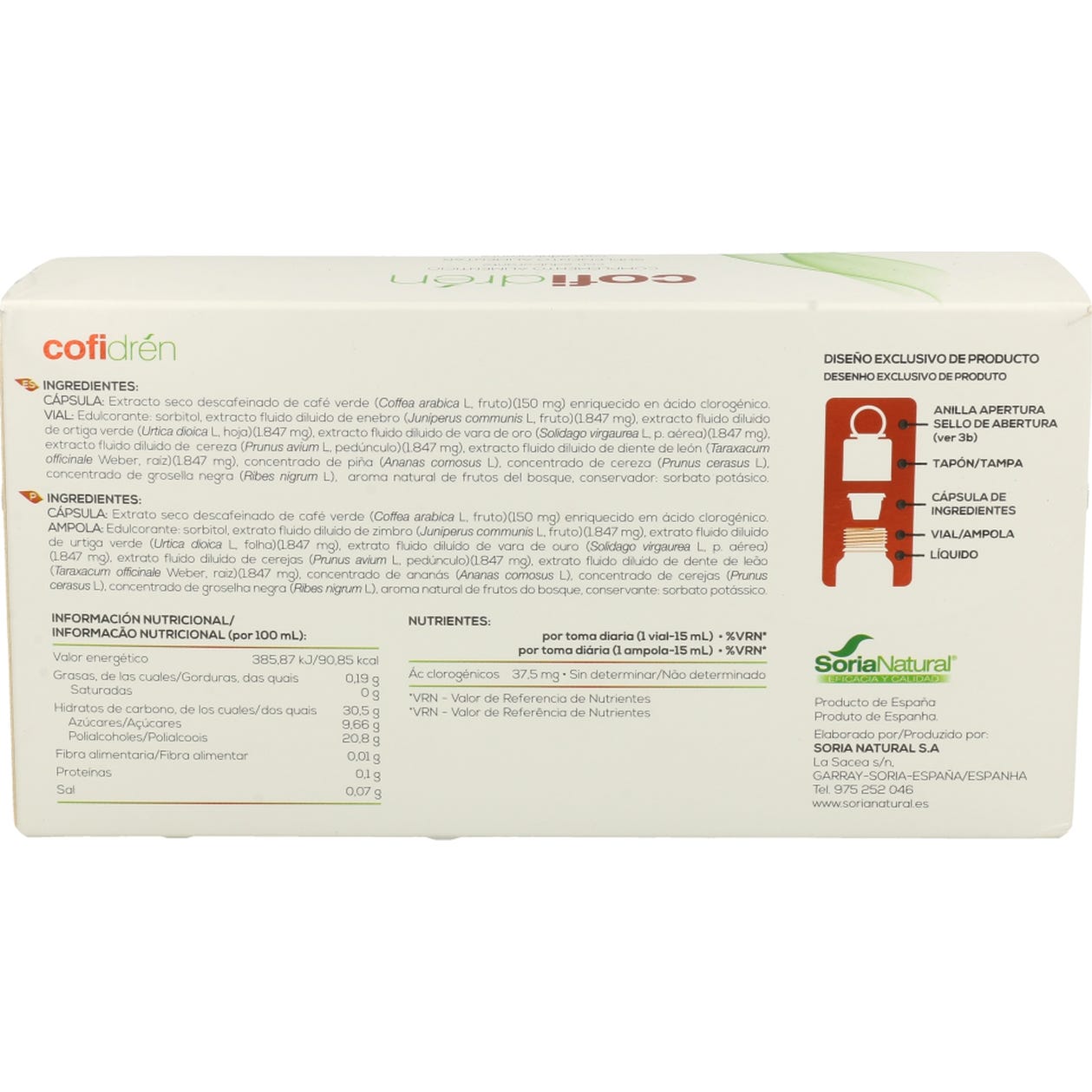 Soria Natural Cofidren Doble Acción Viales 14x15ml