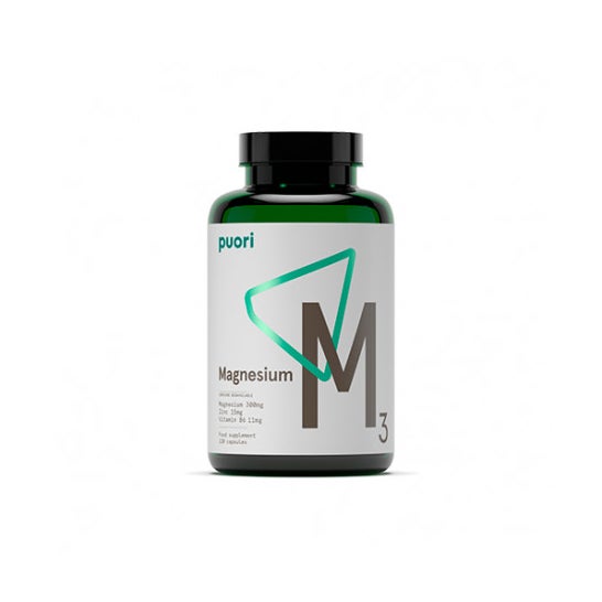 Puori Suplemento Alimenticio Magnesium M3 120Caps