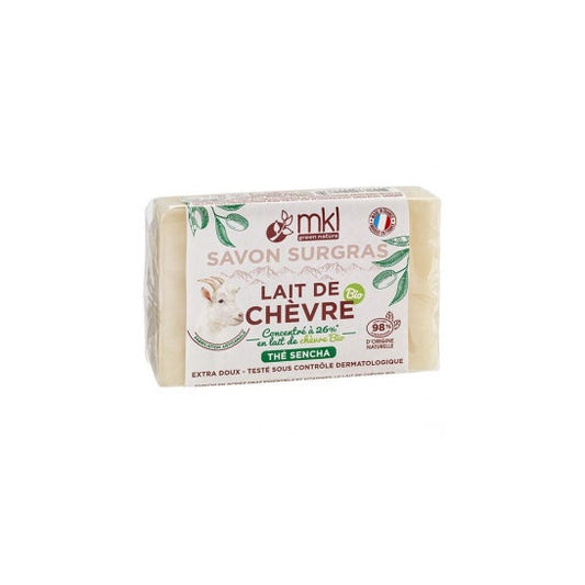 Mkl Savon Surgras Lait De Chèvre Bio Thé Sencha 100g