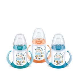 Nuk Biberón Fc Pp Entrena Colour Play Silicona 150 Ml
