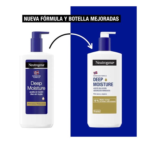 Neutrogena® Hidratación Profunda Aceite en Loción 400 ml
