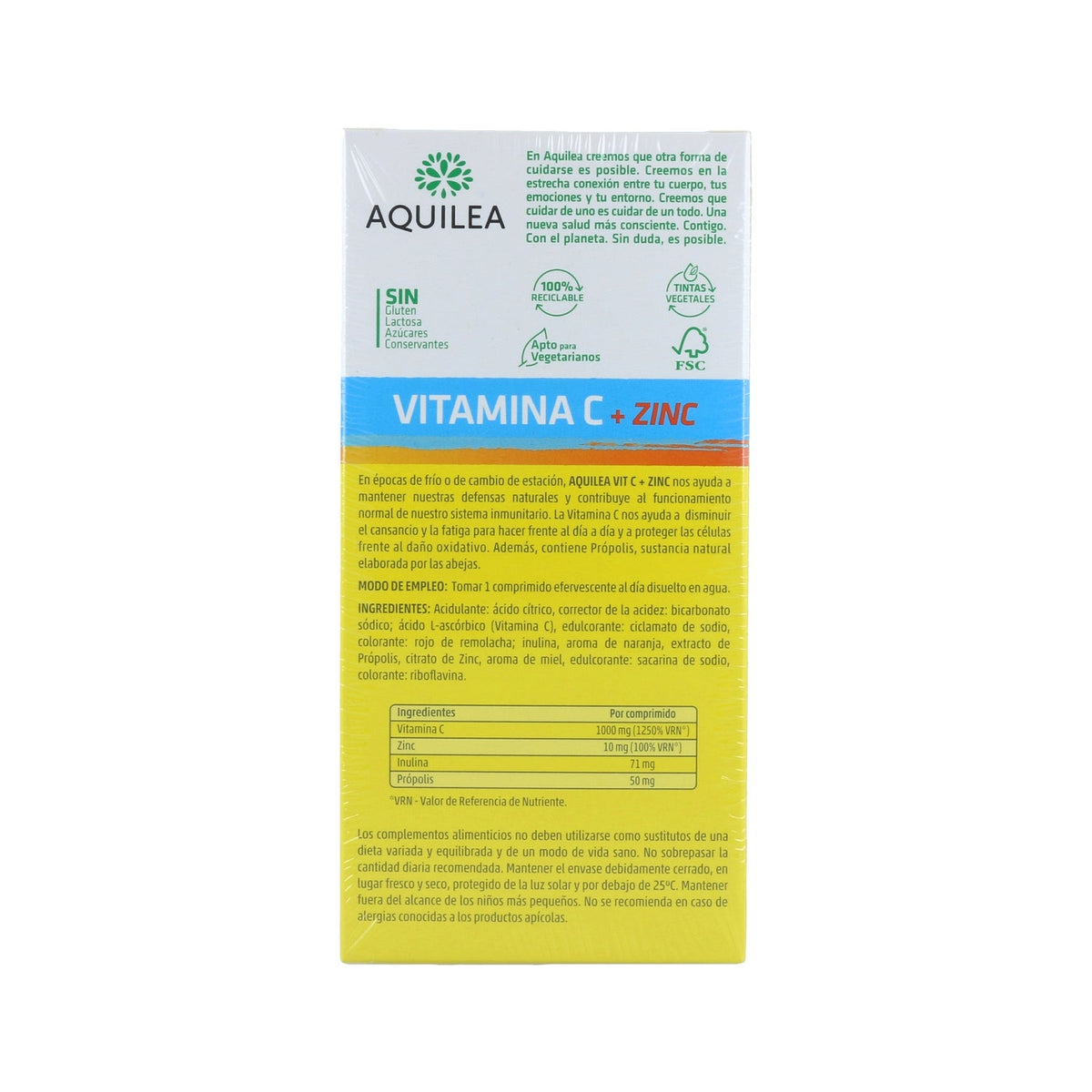Aquilea Vitamina C + Zinc 28comp