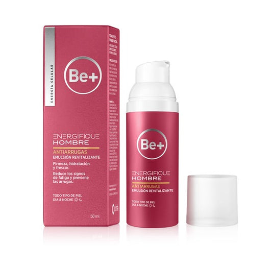 Be+ Energifique Hombre Emulsión Revitalizante Antiarrugas 50ml