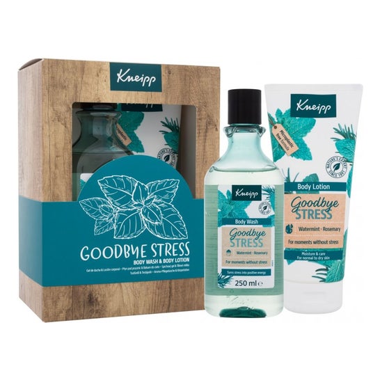 Kneipp Goodbye Stress Gel Douche 250 ml + Lait Corporel 200 ml