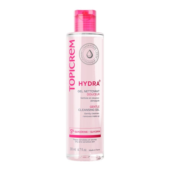 Topicrem HYDRA+ Gel Limpiador Suave 200 ml