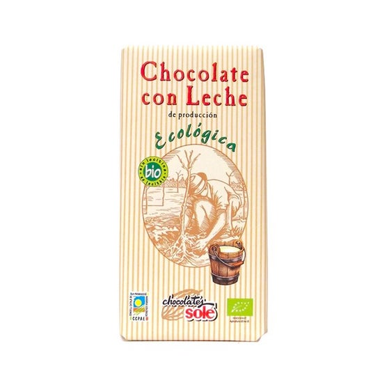 Chocolates Solé Choco Leche Eco sin Gluten 100g