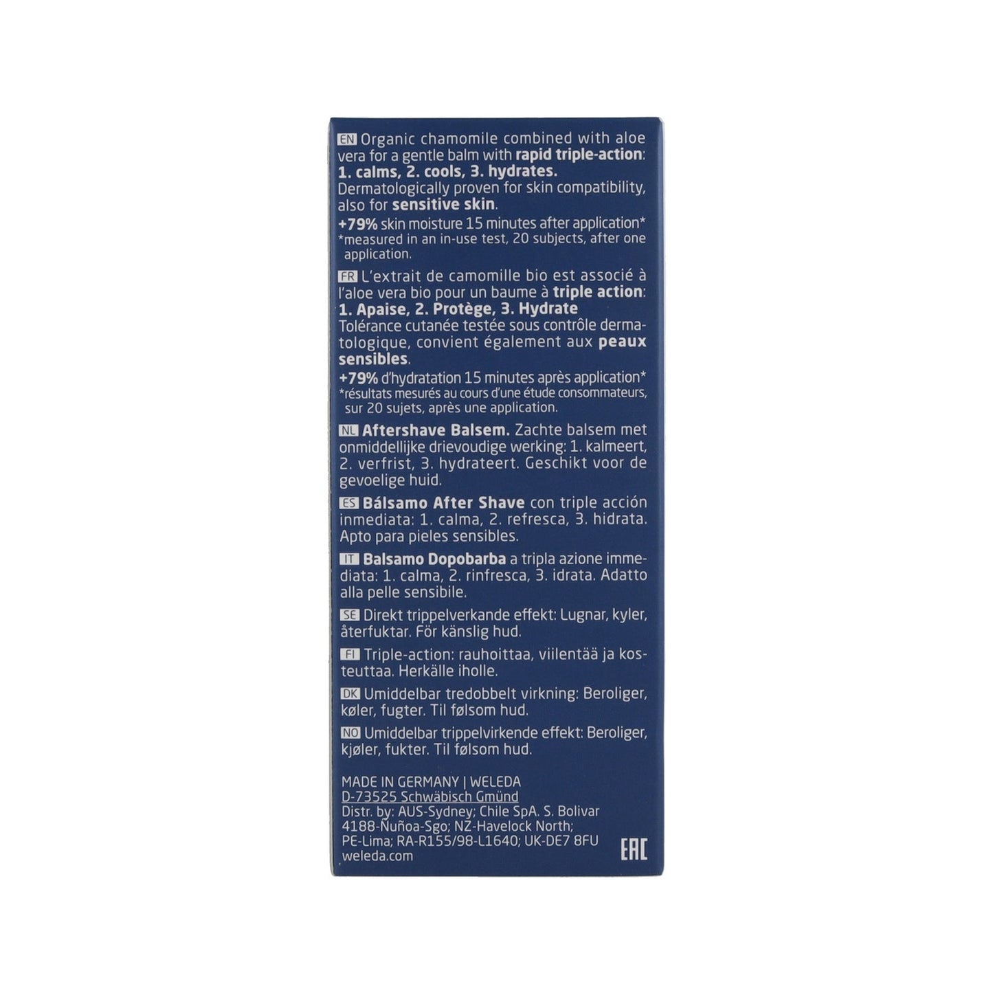 Weleda for Men Bálsamo para el Afeitado 100ml