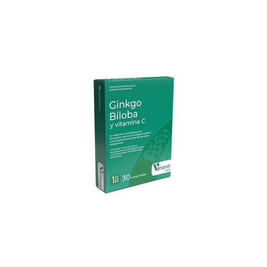 Herbora Venarol Ginkgo Biloba + Vitamina C 30comp