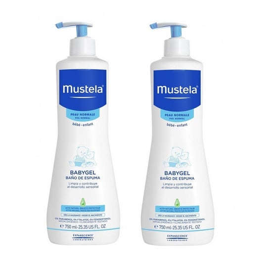 Mustela Baby Gel 2x750ml