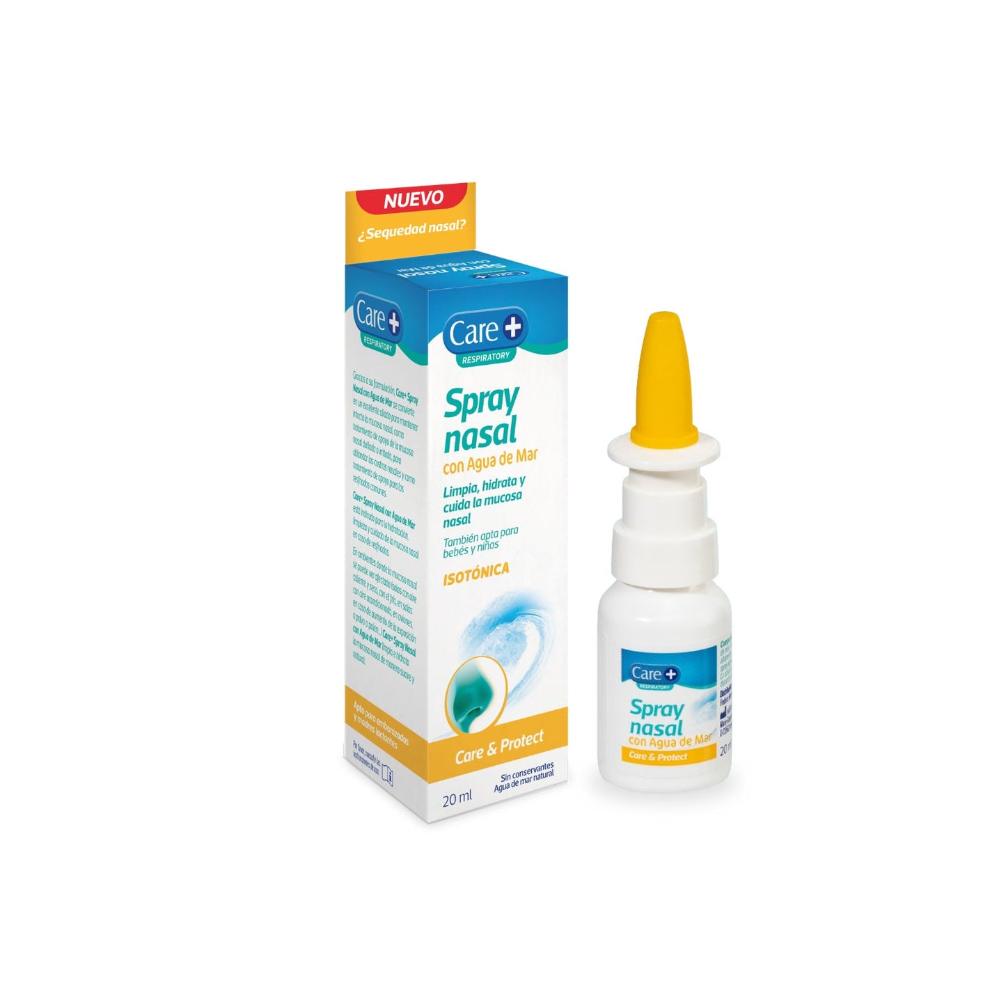 Care+ Spray Nasal con Agua de Mar 20ml