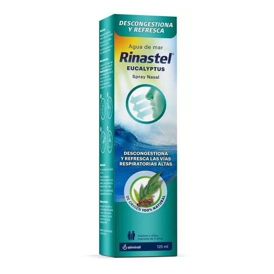 Rinastel Eucalyptus Spray Nasal Agua de Mar 125ml