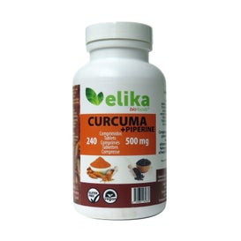 Elikafoods Cúrcuma y Piperine 500mg