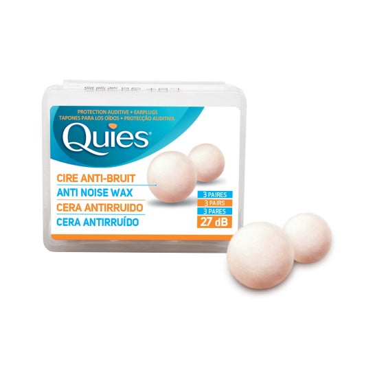 Quies Tapones de Cera Antirruido 6uds