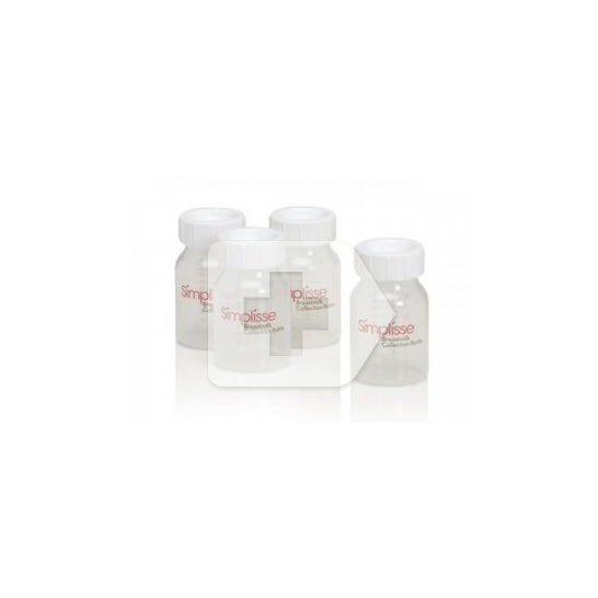Simplisse botella para recoger y almacenar leche 4uds