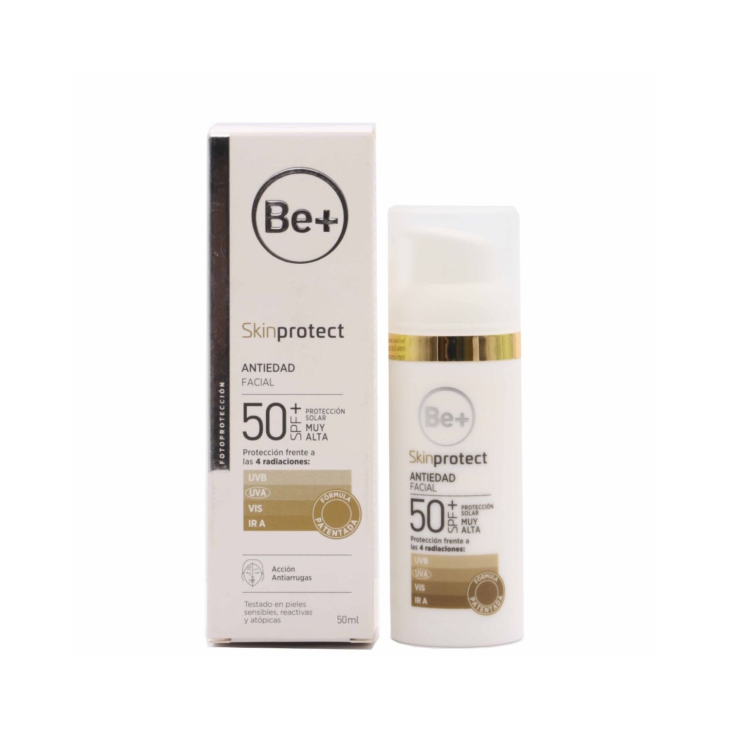 Be+ Skin Protect Antiedad Facial Spf50 50ml