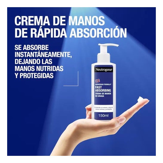 Neutrogena® Crema de Manos de Rápida Absorción 150 ml