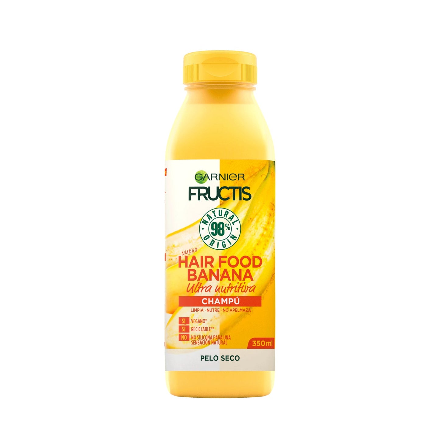Garnier Fructis Hair Food Banana Champú Ultra Nutritivo 350ml
