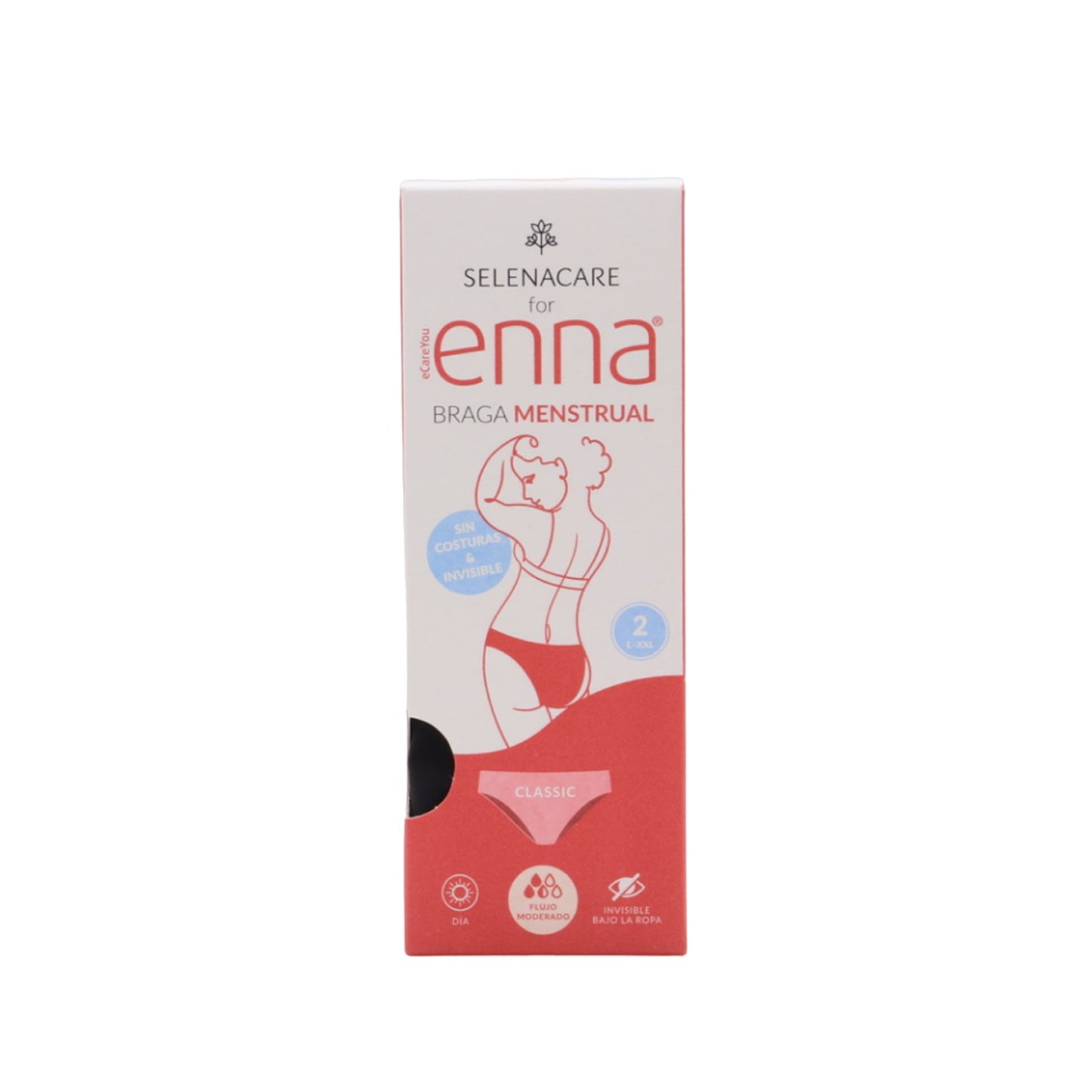 Selenacare Enna Día Braga Menstrual Flujo Moderado Talla 2 1ud