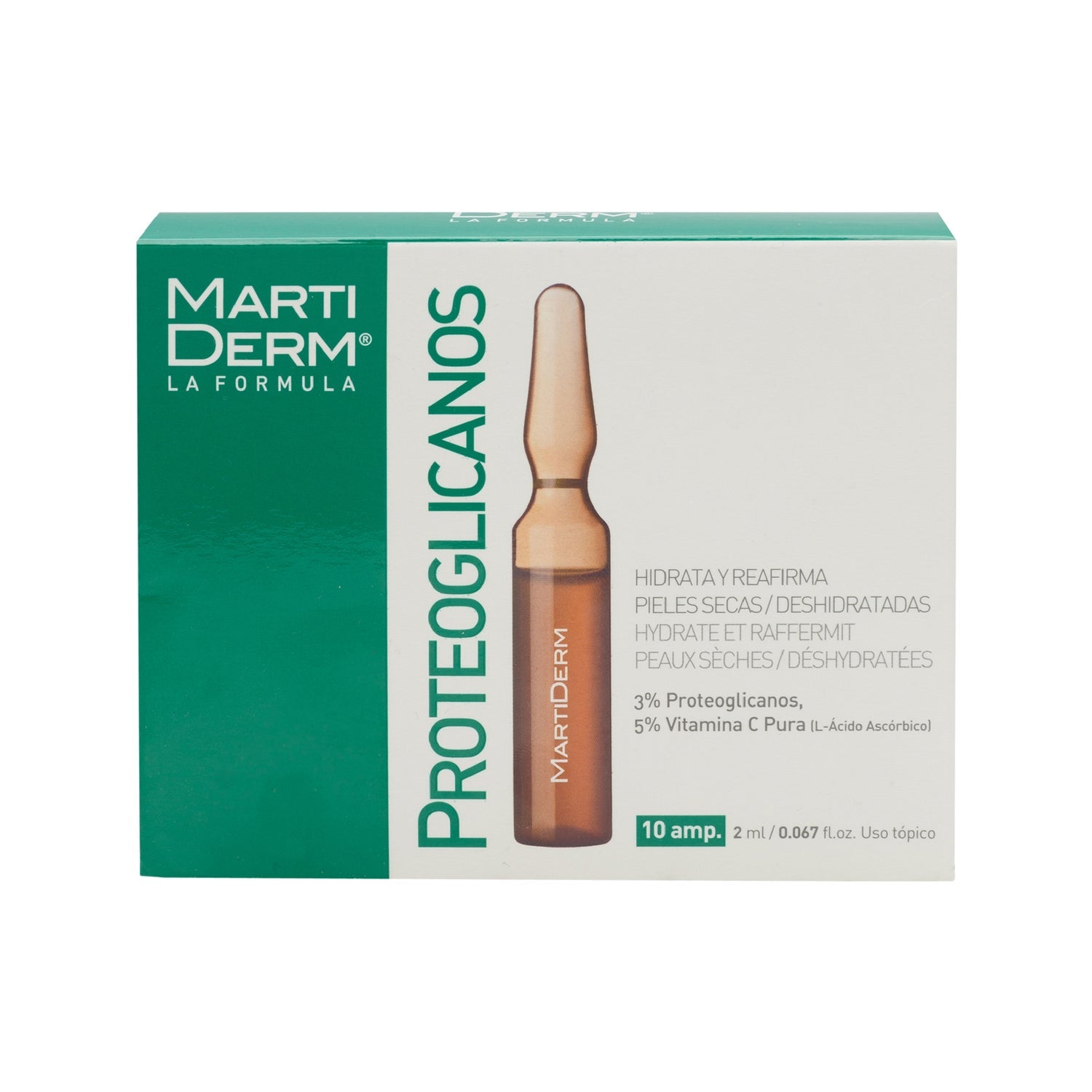 Martiderm Proteos Hydra Plus Piel Seca 10 ampollas