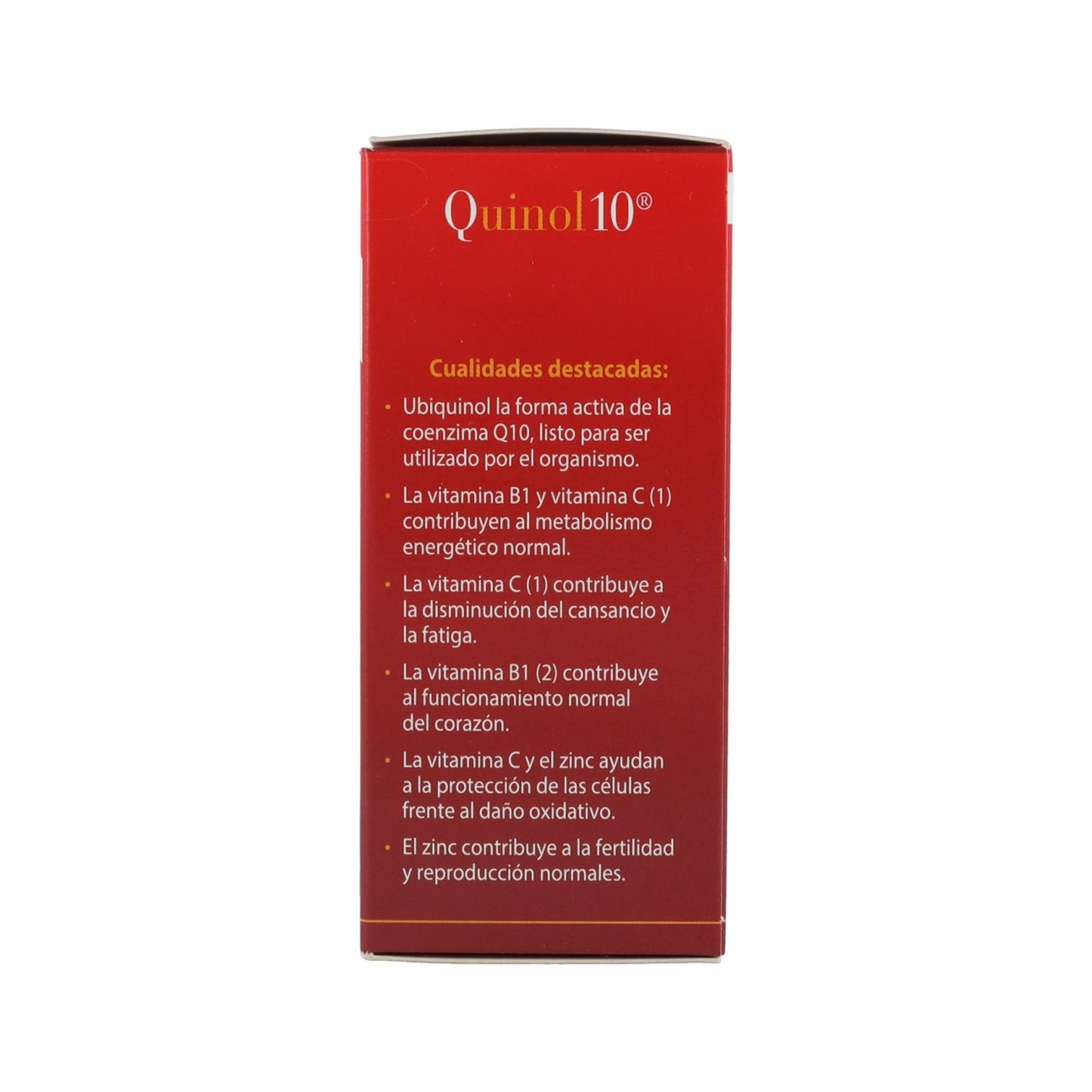 100% Natural Quinol10 60 Perlas De 100mg