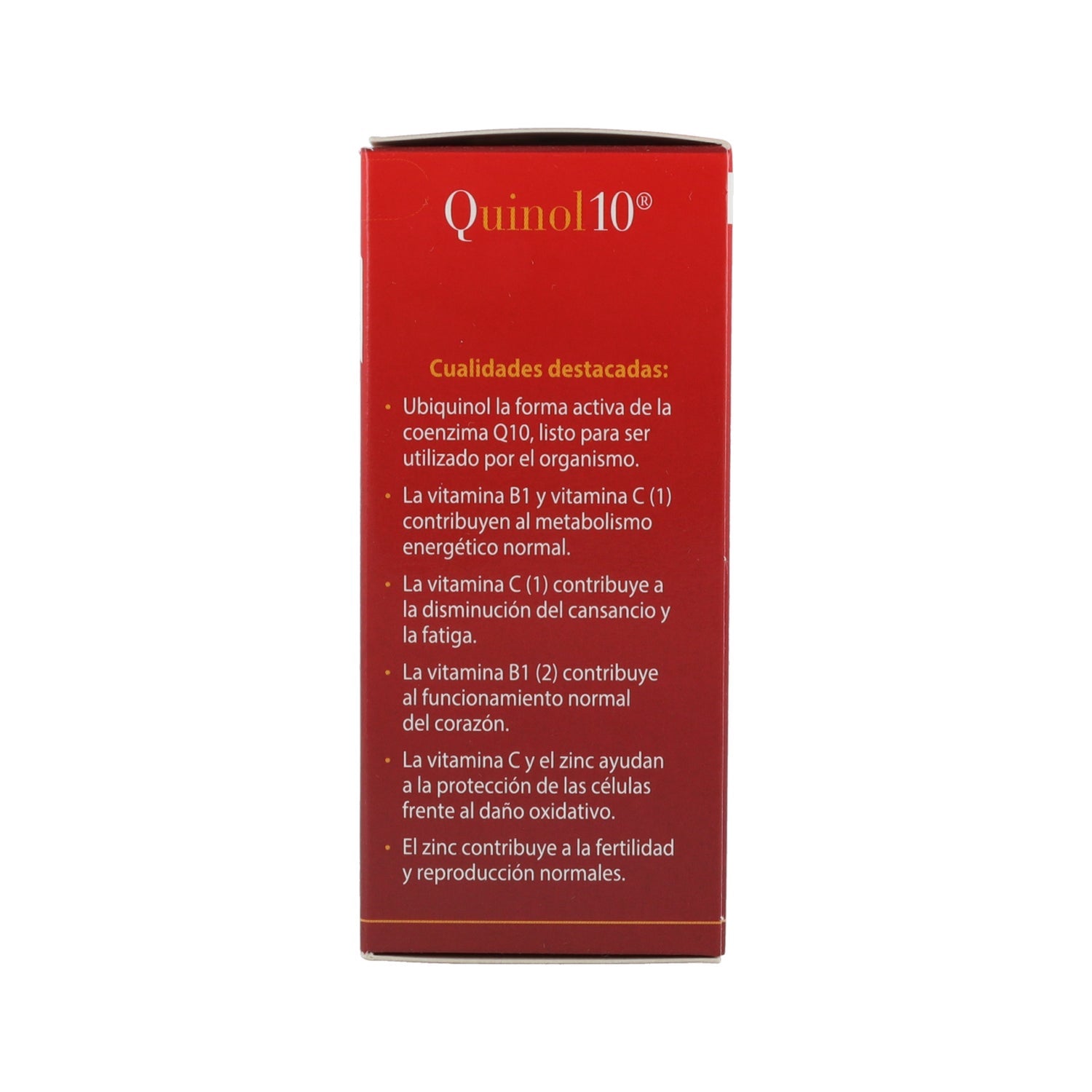 100% Natural Quinol10 60 Perlas De 100mg