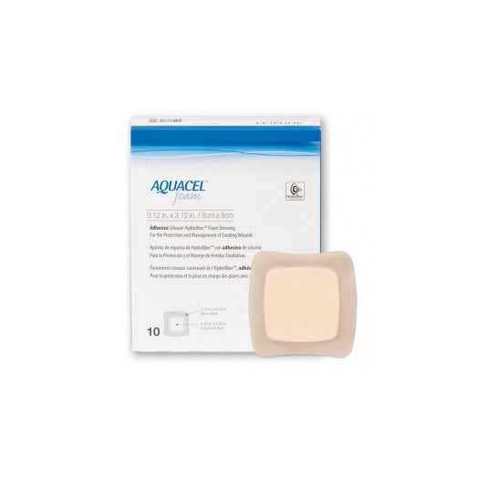 Convatec Convatec Aquacel Adhesivo de Espuma 8 X8 cm 10