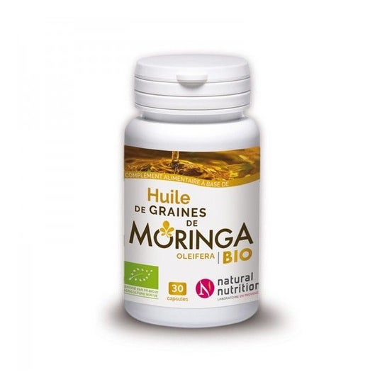 Natural Nutrition Aceite de Semilla Moringa 30 caps