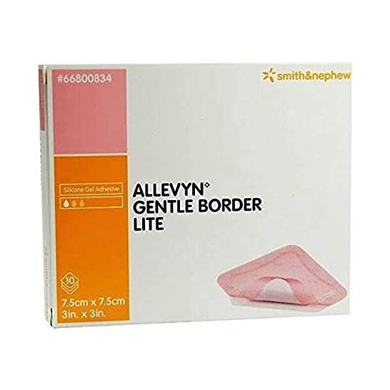 Allevyn Gentle Border Lite Apósitos 15x15cm 10uds