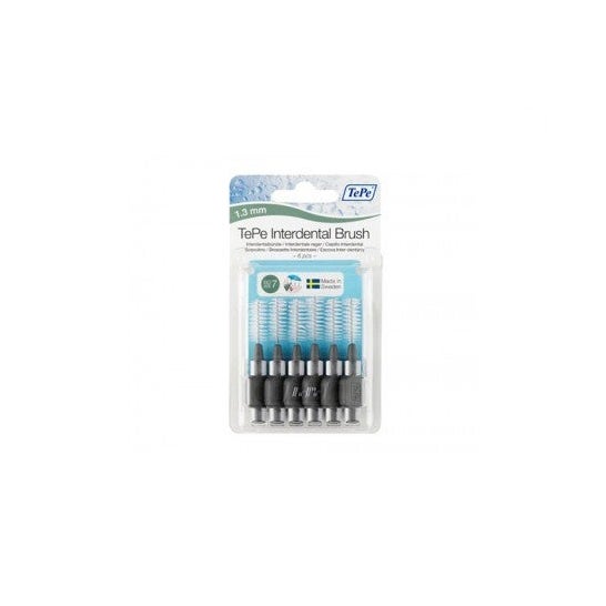 TePe® cepillo interdental 1,3mm gris 6uds