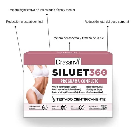 Drasanvi Siluet 360 Programa Completo 120caps