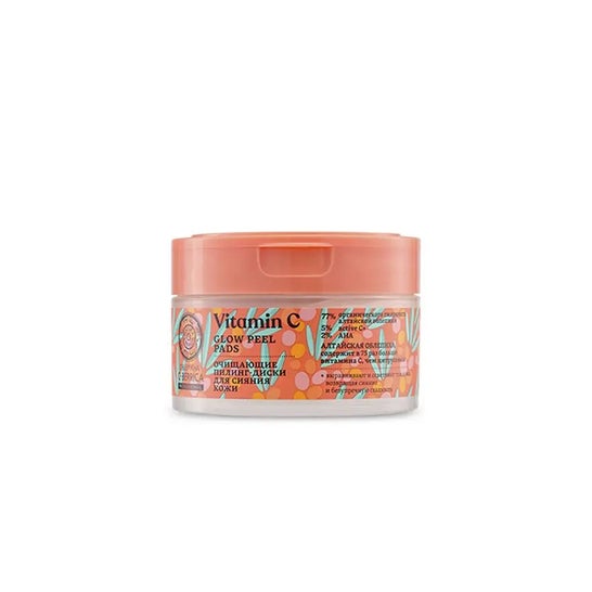 Natura Siberica Discos Faciales Ultrailuminadores 20 uds