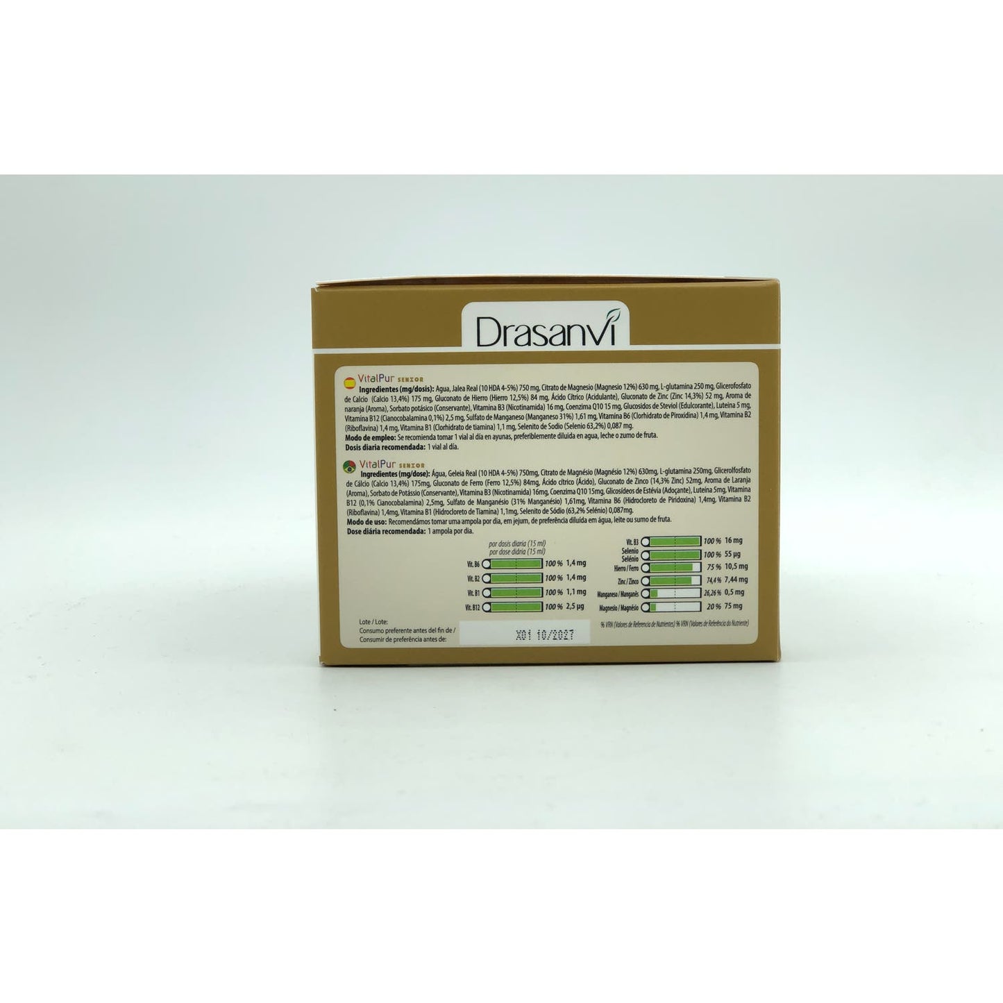 Drasanvi Vitalpur Senior Jalea Real 750mg 20x15ml