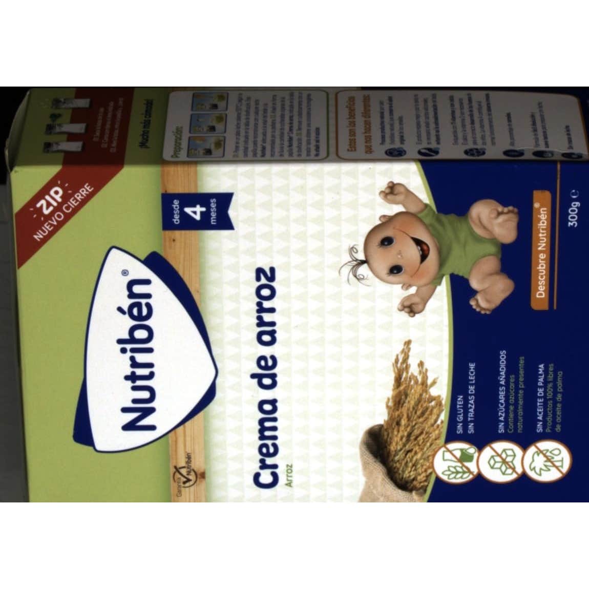Nutribén® crema de arroz 300g