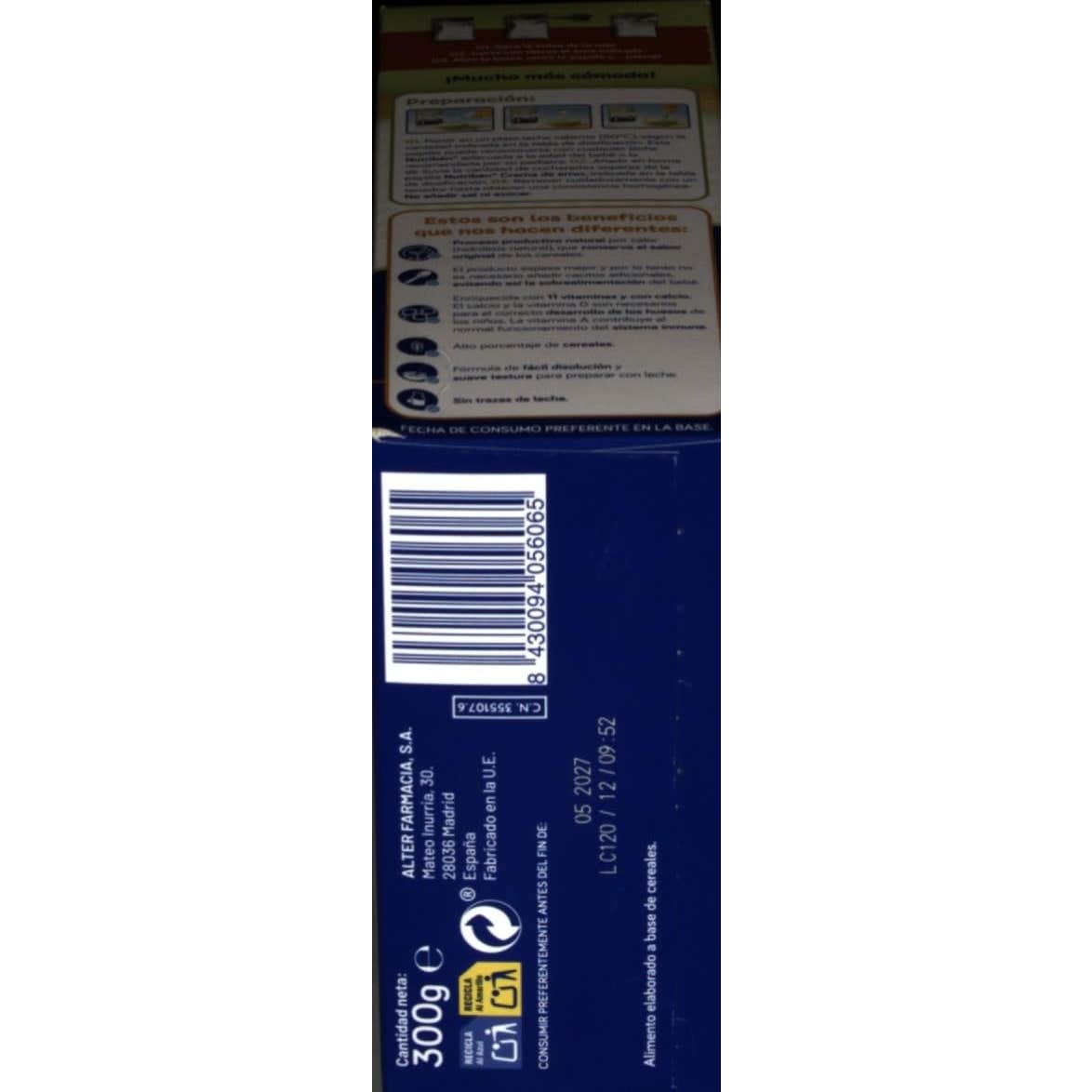 Nutribén® crema de arroz 300g
