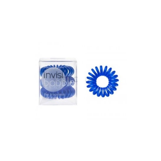 Invisibobble® Goma de pelo azul 3 uds