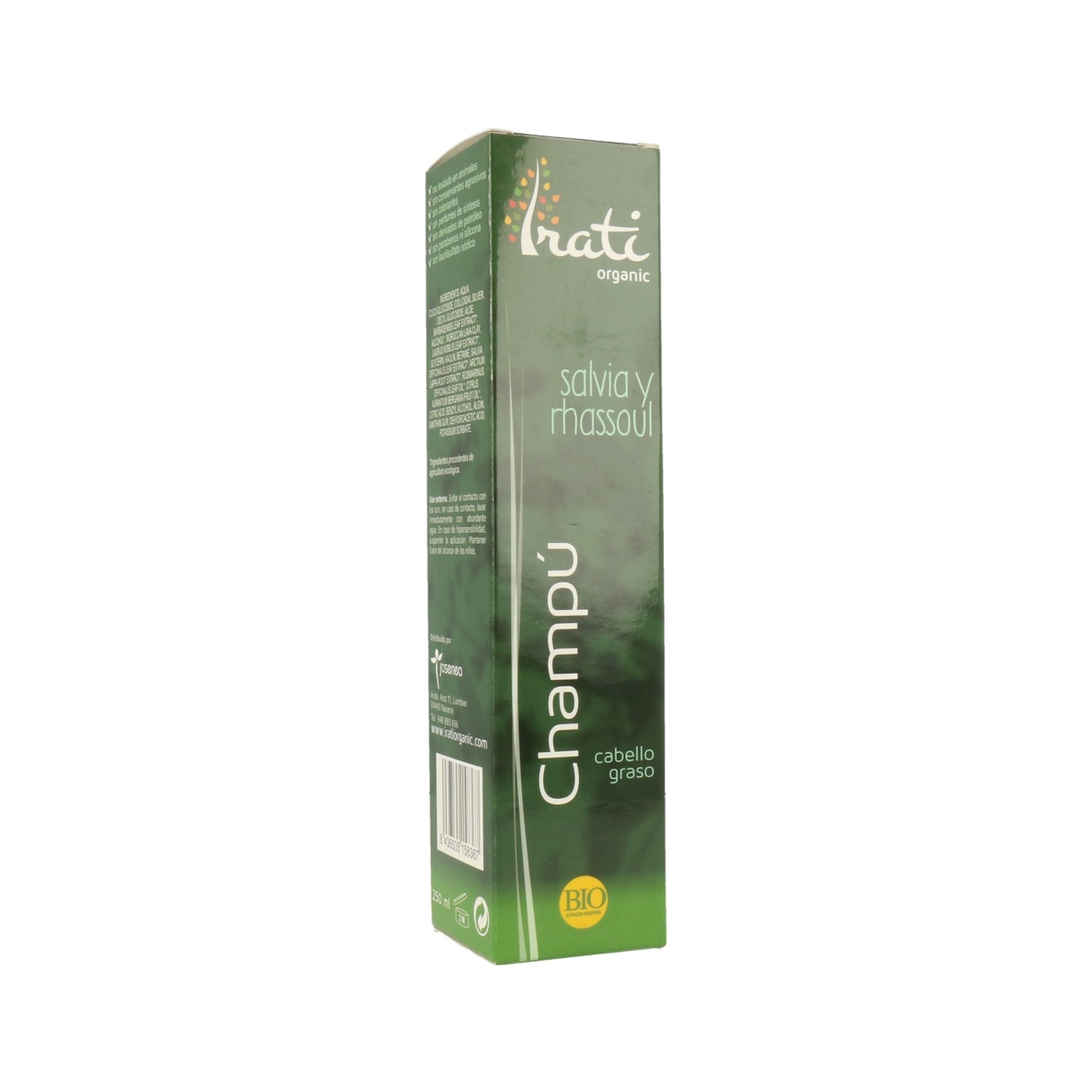 Irati Organic Champú Cabello Graso BIO 250ml