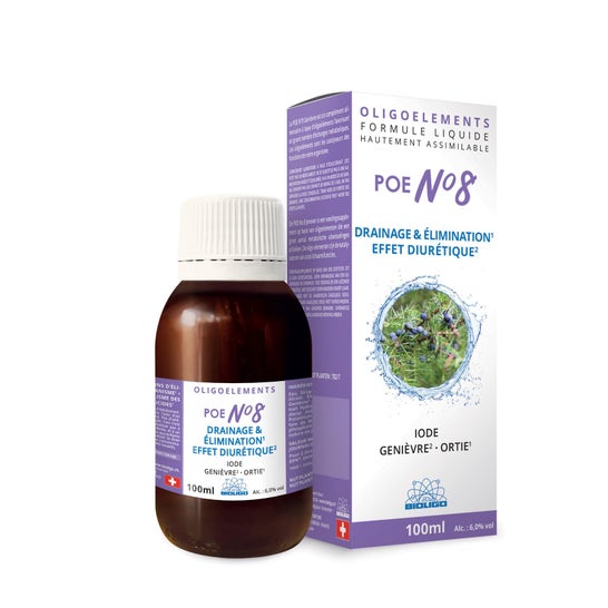 Bioligo POE N°8 Drenaje Eliminación Efecto Diurético 100 ml