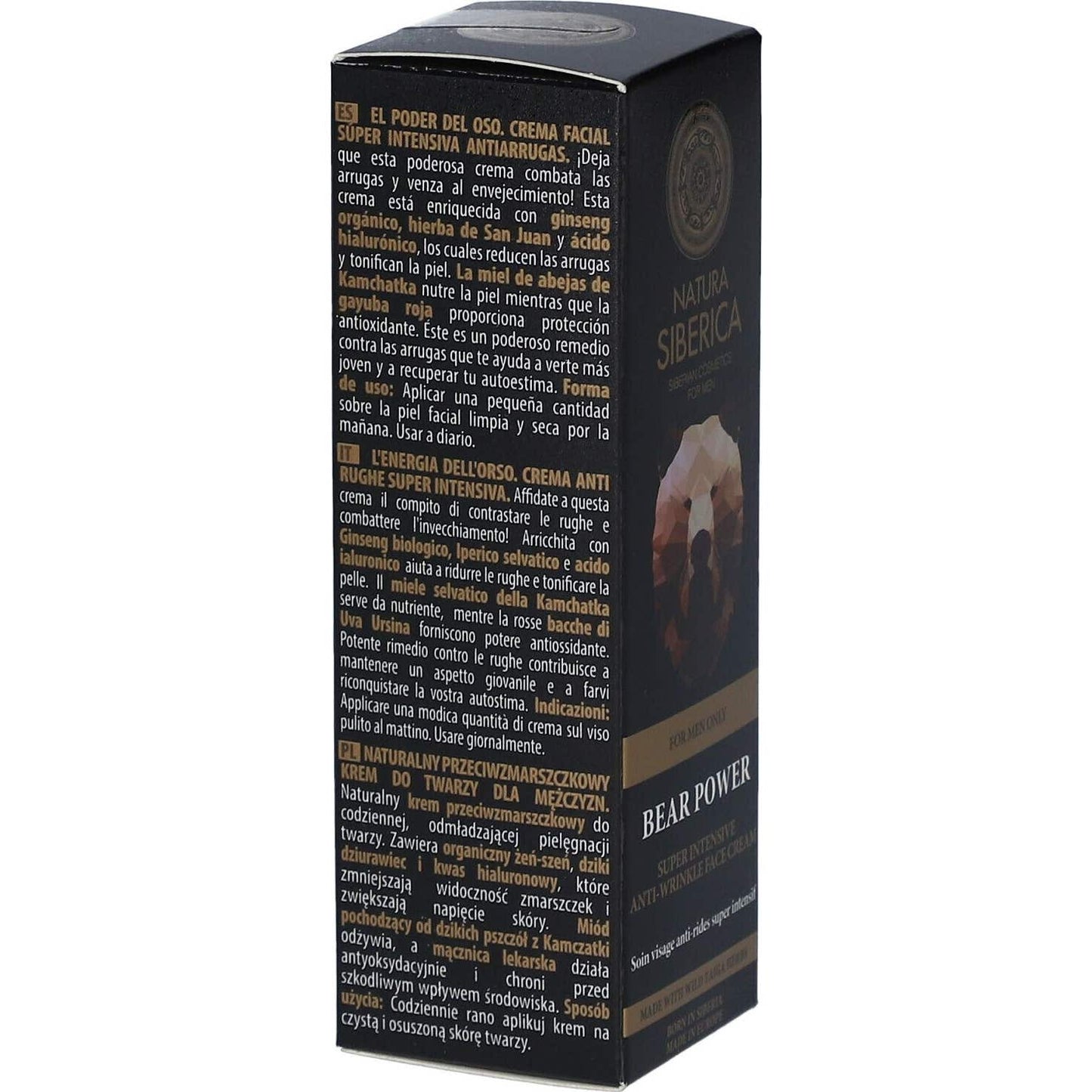 Natura Siberica El Poder Del Oso crema facial antiarrugas 50ml